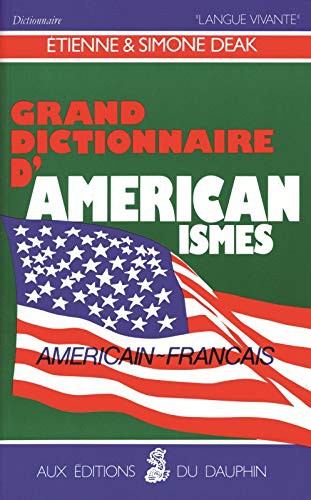 Cover for GRAND DICTIONNAIRE D AMERICANISMES