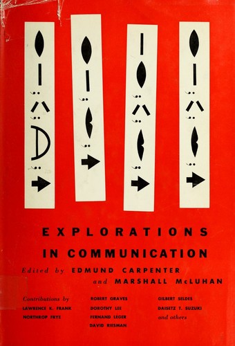 Cover for Explorations in communication