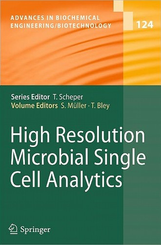 Cover for High Resolution Microbial Single Cell Analytics
