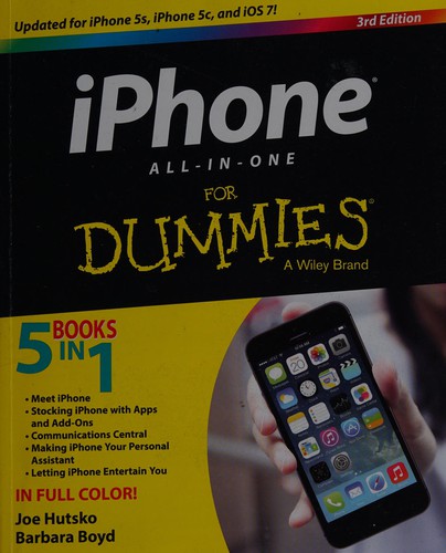 Cover for iPhone all-in-one for dummies