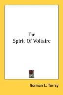 Cover for The Spirit Of Voltaire
