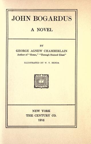 Cover for John Bogardus