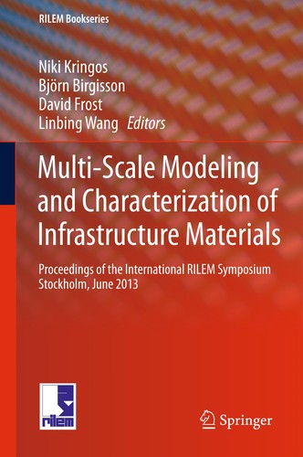 Cover for Multi-Scale Modeling and Characterization of Infrastructure Materials