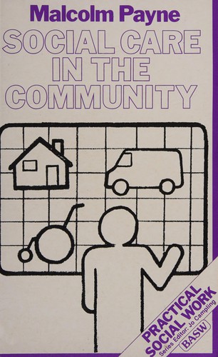 Cover for Social care in the community