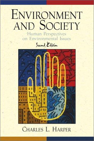 Cover for Environment and Society