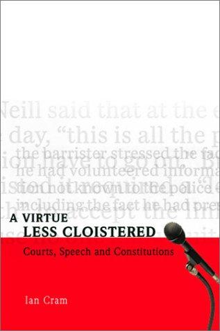 Cover for A Virtue Less Cloistered