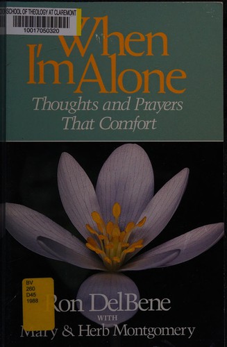 Cover for When I'm alone