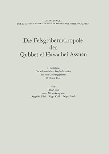 Cover for Die Felsgräbernekropole der Qubbet el Hawa bei Assuan