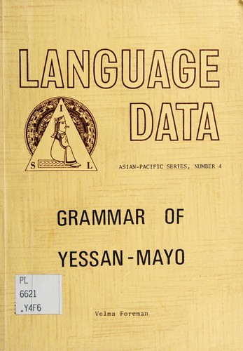Cover for Grammar of Yessan-Mayo
