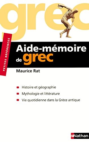 Cover for RAT Aide-mémoire de grec - Petites références