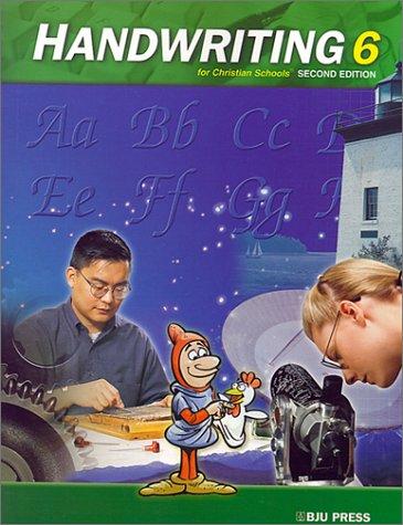 Cover for Handwriting 6 for Christian Schools (Handwriting for Christian Schools)
