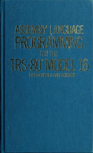 Cover for Assembly language programming for the TRS-80 Model 16