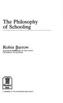 Cover for The philosophy of schooling
