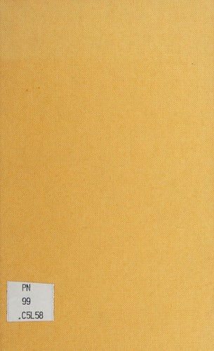 Cover for Chinese theories of literature