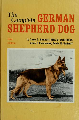 Cover for The Complete German Shepherd Dog