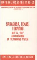 Cover for Saragosa, Texas, tornado, May 22, 1987