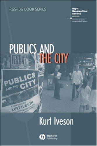 Cover for Publics and the City (Rgs-Ibg Book)