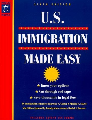 Cover for U.S. Immigration Made Easy (6th ed)