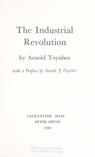 Cover for The industrial revolution