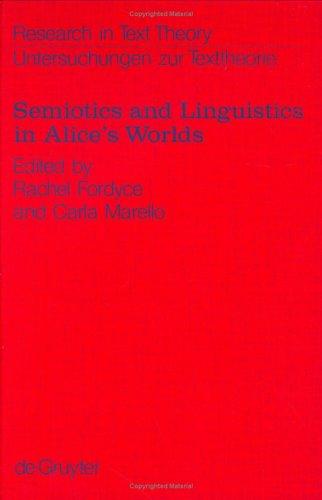 Cover for Semiotics and linguistics in Alice's world