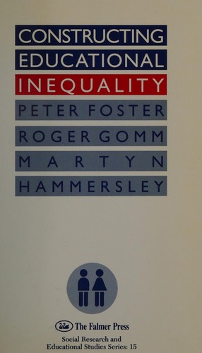 Cover for Constructing educational inequality
