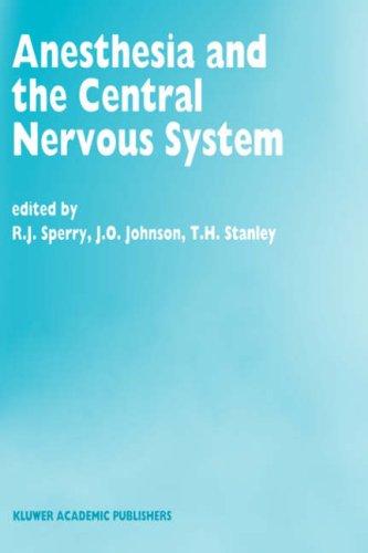 Cover for Anesthesia and the central nervous system