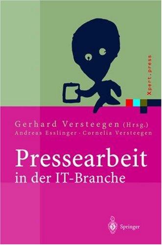Cover for Pressearbeit in der IT-Branche