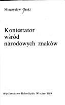 Cover for Kontestator wśród narodowych znaków