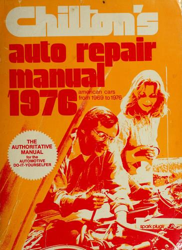 Cover for Chilton's auto repair manual, 1976