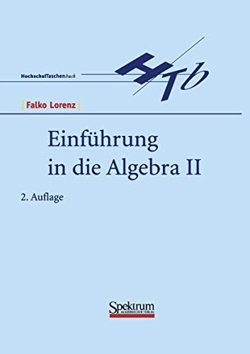 Cover for Einführung in die Algebra II