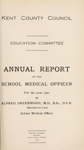 Cover for [Report 1921]