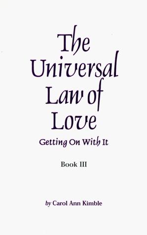Cover for The Universal Law of Love