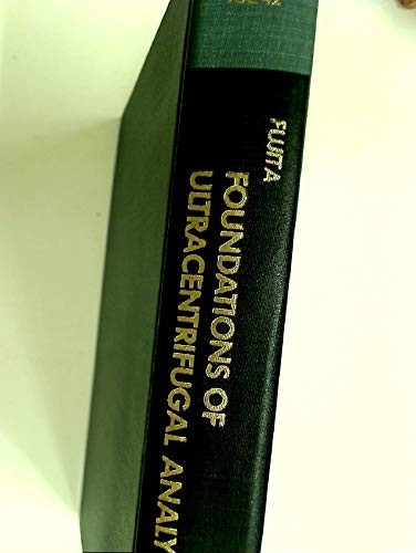 Cover for Foundations of ultracentrifugal analysis