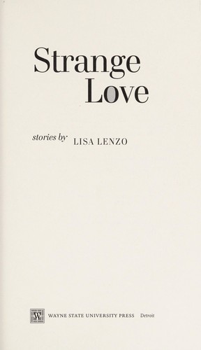 Cover for Strange love