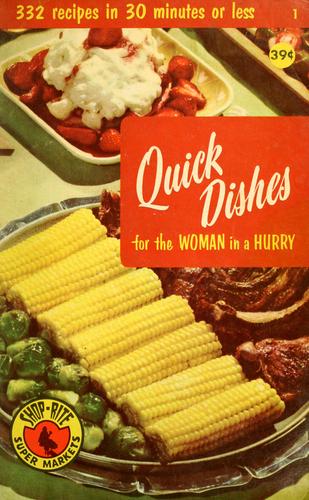 Cover for Quick dishes for the woman in a hurry