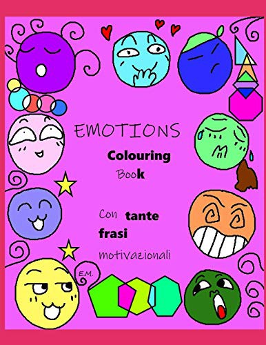 Cover for EMOTIONS Colouring Book