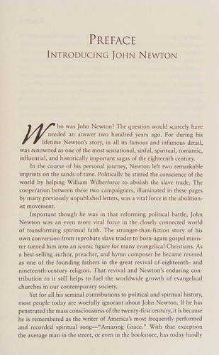 Cover for John Newton
