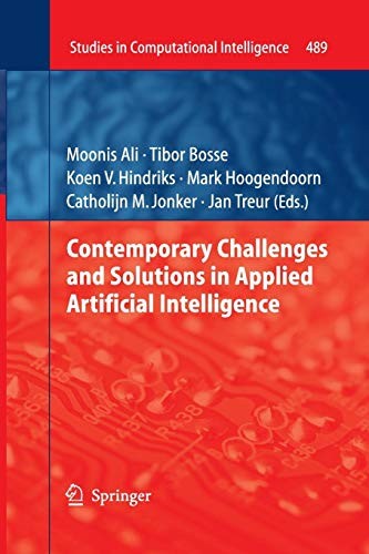 Cover for Contemporary Challenges and Solutions in Applied Artificial Intelligence