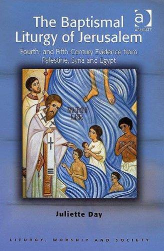 Cover for The Baptismal Liturgy of Jerusalem (Liturgy, Worship & Society Series)