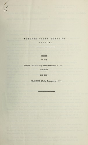 Cover for [Report 1967]