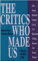 Cover for The Critics Who Made Us