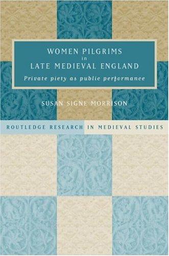 Cover for Women pilgrims in late medieval England