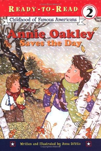 Cover for Annie Oakley saves the day!