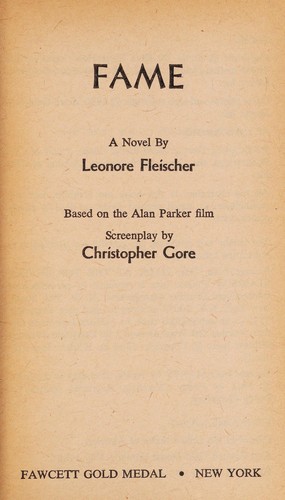 Cover for Fame