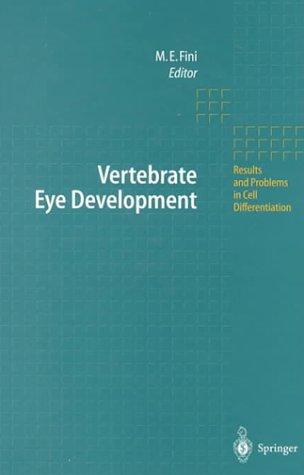 Cover for Vertebrate Eye Development