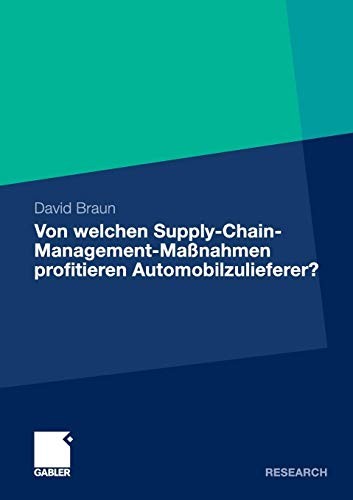 Cover for Von Welchen Supply-Chain-Management-Maßnahmen Profitieren Automobilzulieferer?