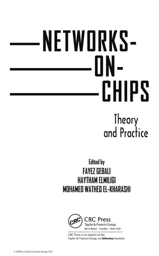 Cover for Networks-on-chips