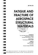 Cover for Fatigue and fracture of aerospace structural materials