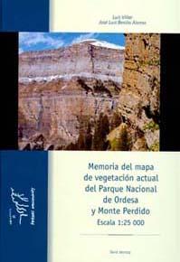 Cover for Memoria del mapa de vegetación actual del Parque Nacional de Ordesa y Monte Perdido, escala 1: 25 000