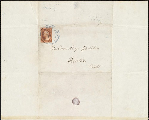 Cover for [Letter to] My dear Wm L. & Helen Garrison